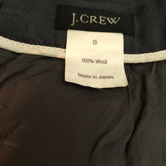J. Crew Vintage Gray Wool Pencil Skirt - Picture 5 of 5